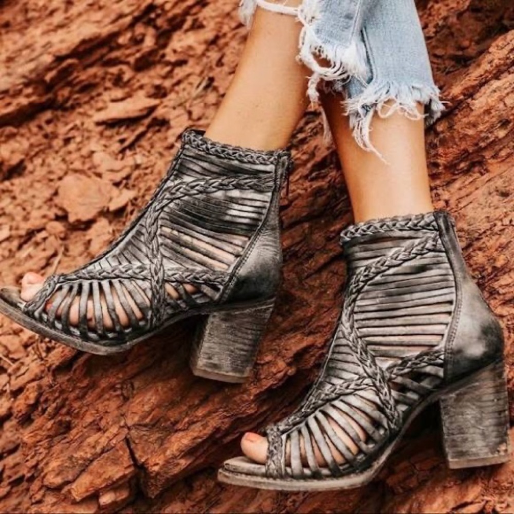 Like New w/box Free Bird Bela Boot in Cognac